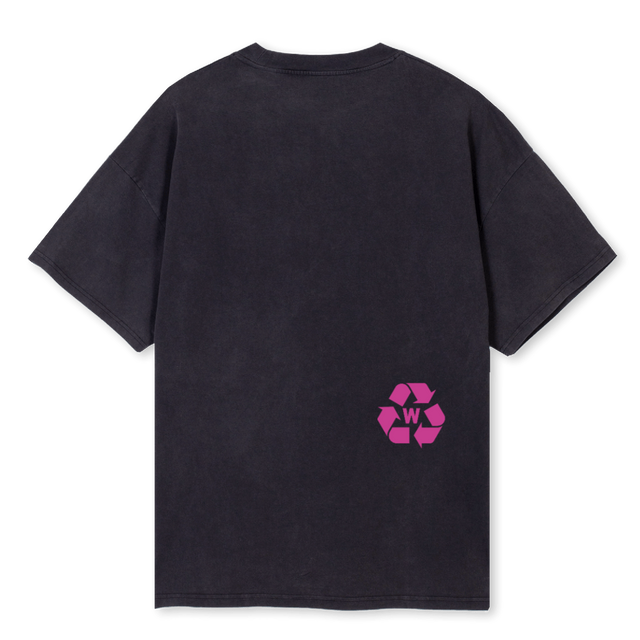 CONCIOUSNESS Vintage Black Oversized Tee.