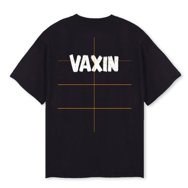 PARTOTEE Black Oversized Tee.