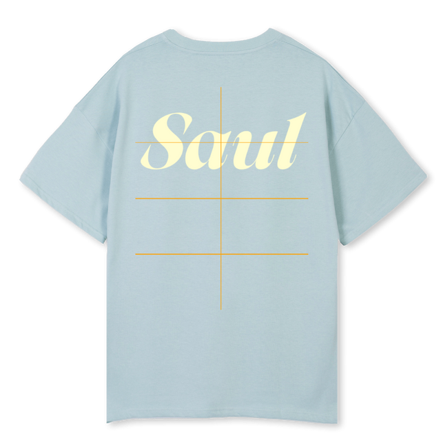 CNC BLUE SKY Cold Blue Oversized Tee.