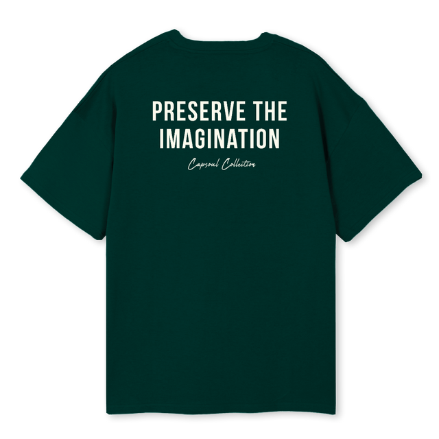 CREAMTEE Wild Green Oversized Tee.