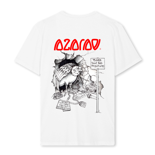 VULTURE CULTURE White Regular Tee.