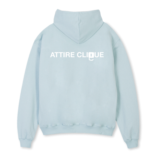 LIGHT BLUE Cold Blue Oversized Hoodie.
