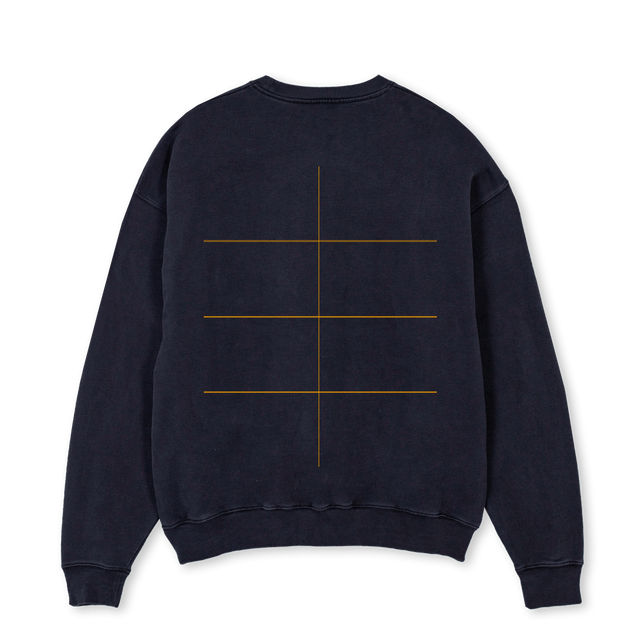 FINAL BALLOON VBLCK Vintage Black Oversized Crewneck Sweater.