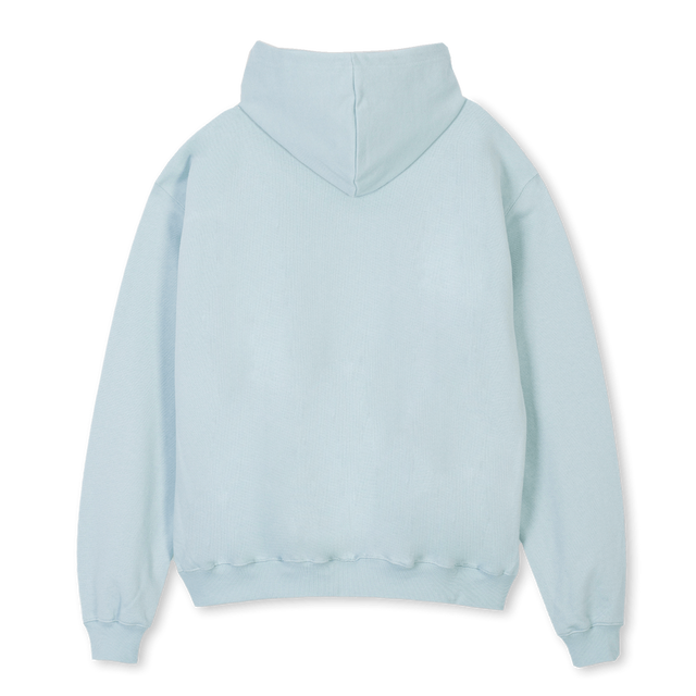 VB BASIC Cold Blue Oversized Hoodie.