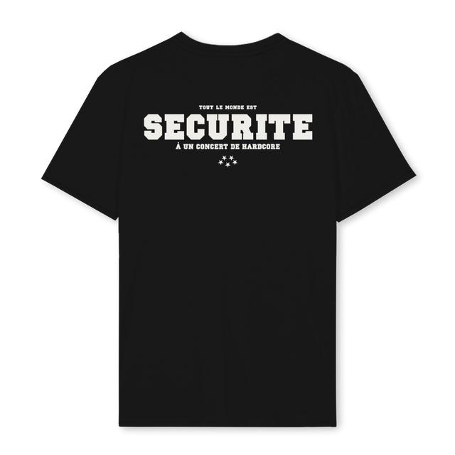 SECURITETWENTYSIX Black Regular Tee.