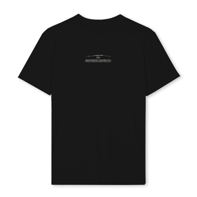 SECURITETWENTYSIX Black Regular Tee.