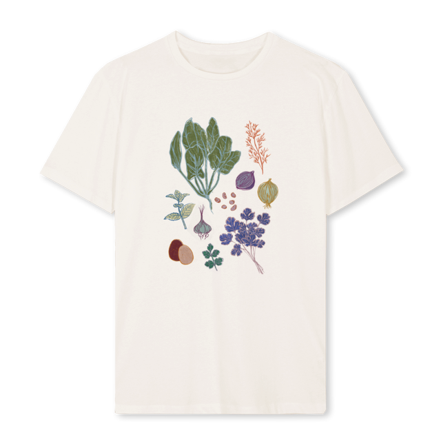 DBF RECIPE TSHI Vintage White Regular Tee.