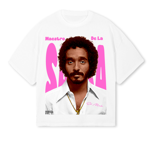 WILLIE White Oversized Boxy Tee.