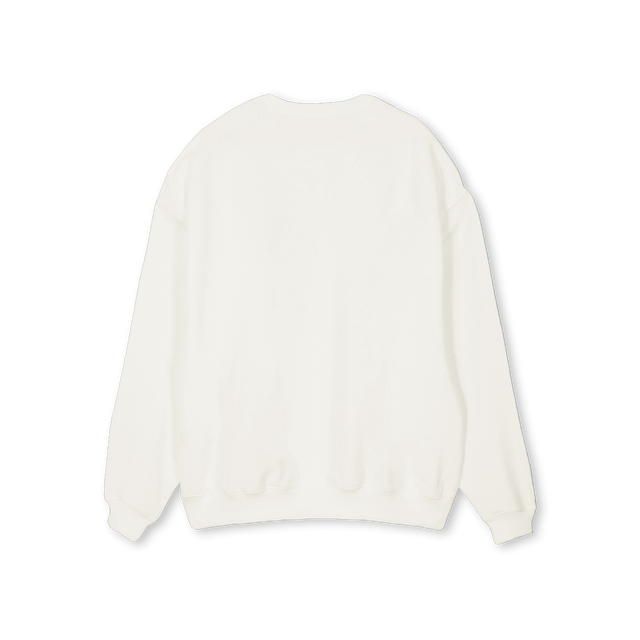 MEDHOUSETWO Vintage White Regular Crewneck Sweater.