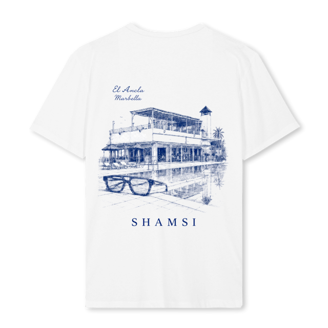 EL ANCLA White Regular Tee.
