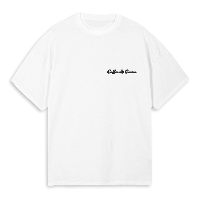 HIPPYMONKEY White Oversized Tee.