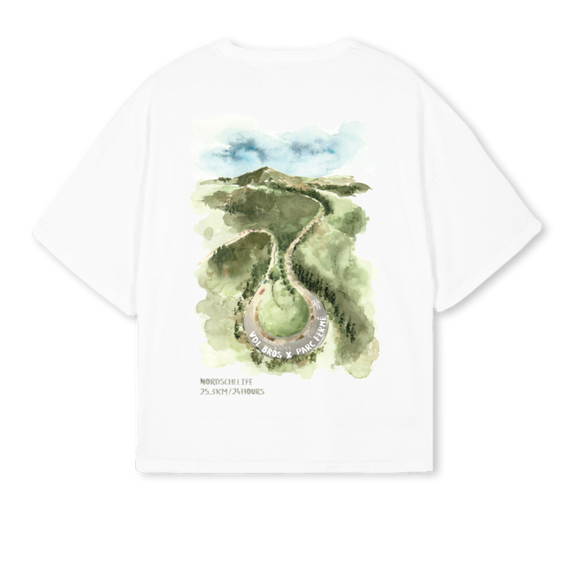 VDLBROS White Oversized Boxy Tee.