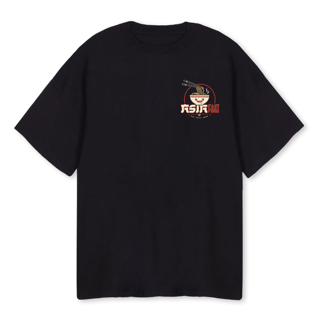 NOY Black Oversized Tee.