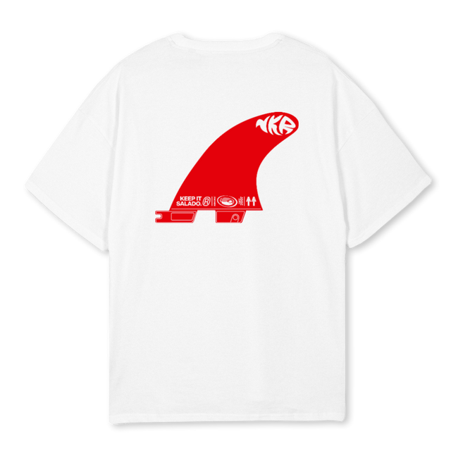 SALITRE II White Oversized Tee.