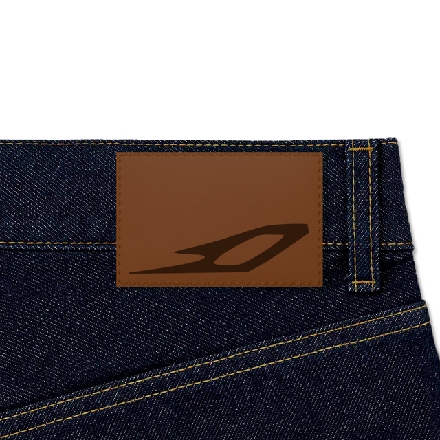 Onward Logo Custom Denim Label