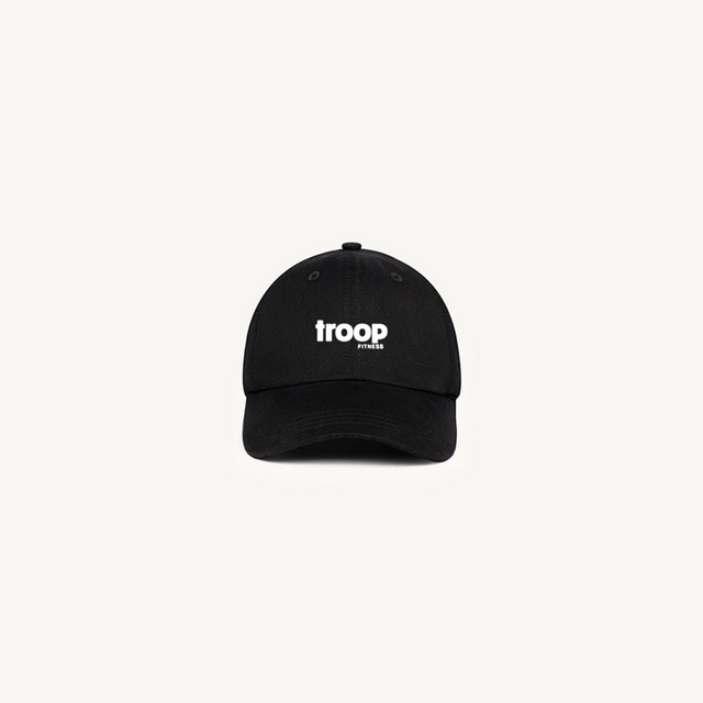 troop cap Black 290 Twill Cap.