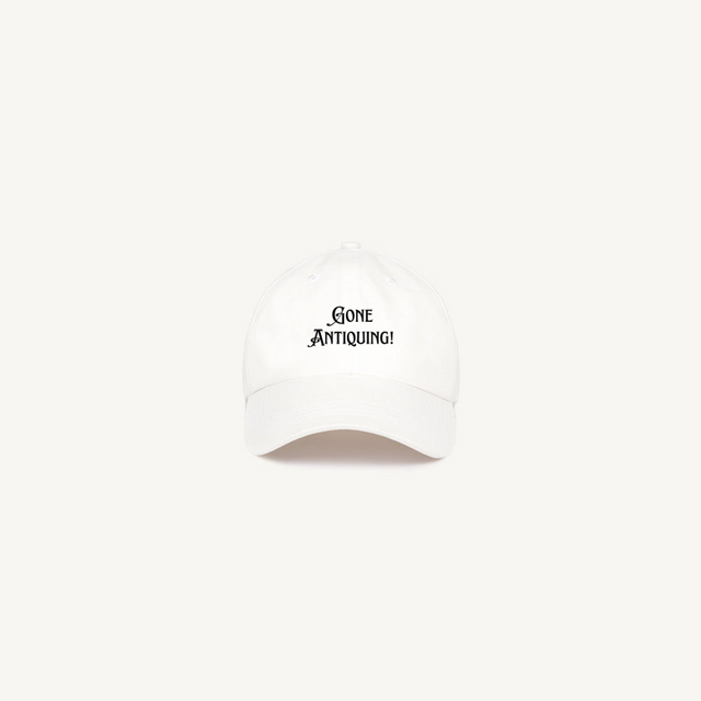 GONE ANTIQUING HAT - IVORY (FINAL #1) Ivory 290 Twill Cap.