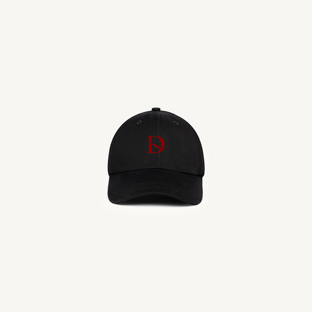 Heavy d Black 290 Twill Cap.