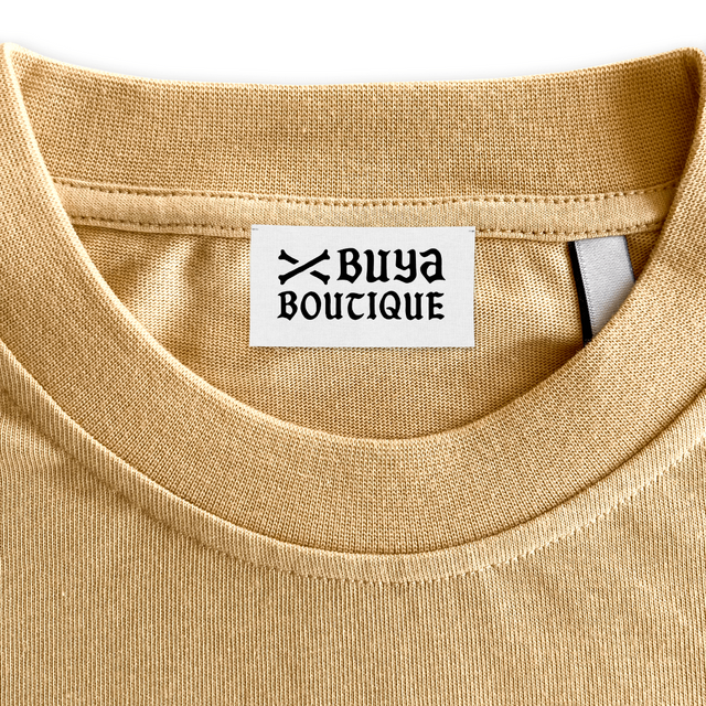 BUYA WL Custom Neck Label.