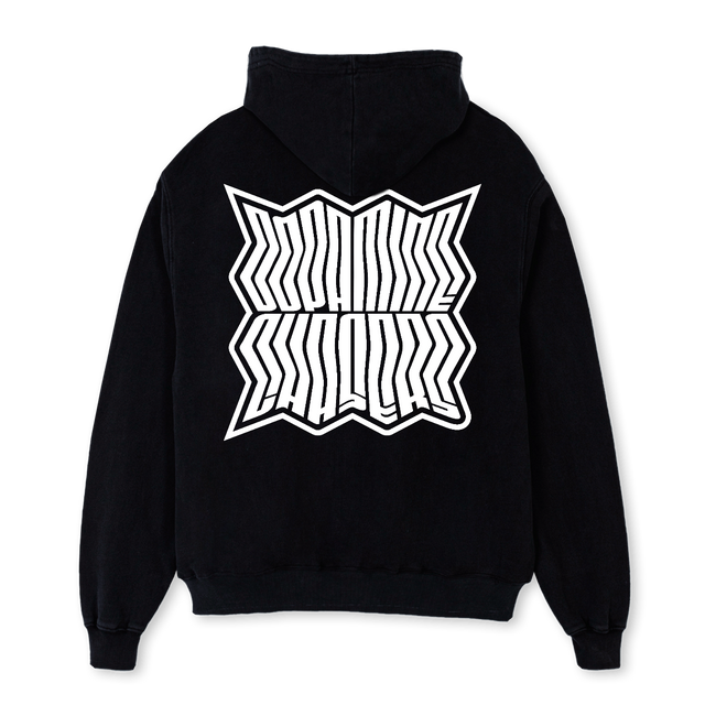 DCDS MUSTER EINS Black Oversized Hoodie.