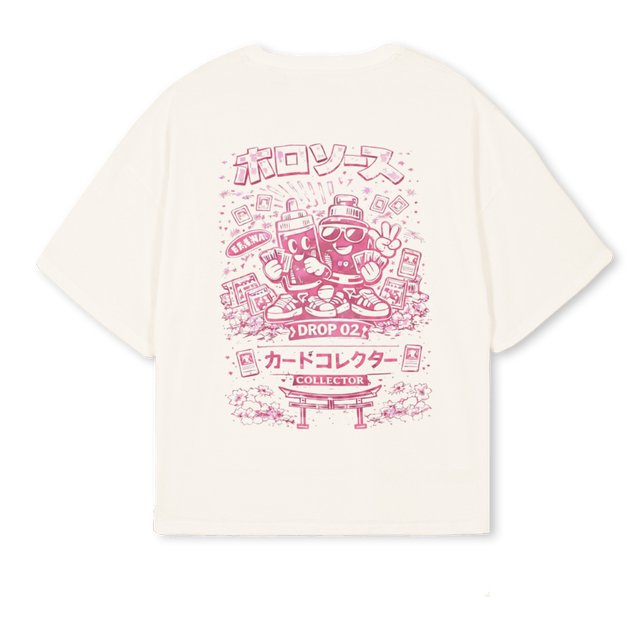 DRP Vintage White Oversized Boxy Tee.