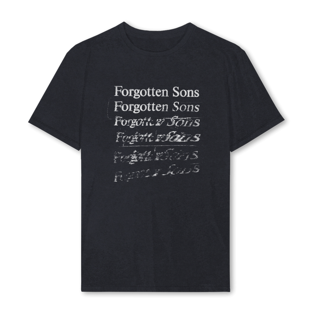 FORGOTTEN Vintage Black Regular Tee.