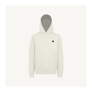 HOODIEEMBROID Vintage White Regular Hoodie.