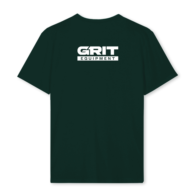 BASIWORDMARKGRIT Wild Green Regular Tee.