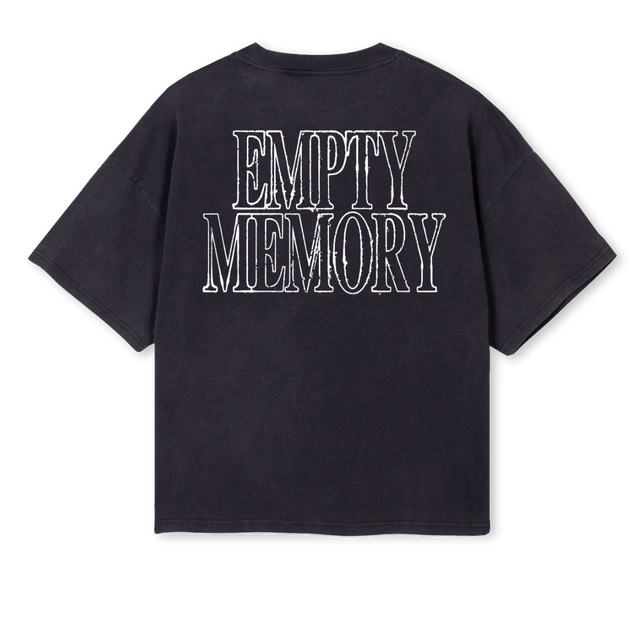 REMEMBRTEE Vintage Black Oversized Boxy Tee.