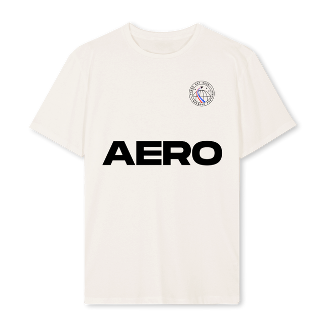 AERO VWHITE GRADIENT Vintage White Regular Tee.