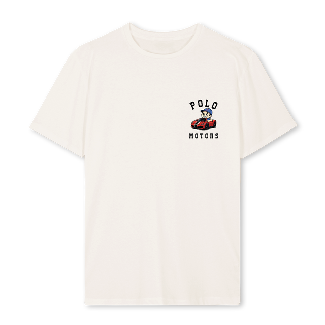 POLOTEE Vintage White Regular Tee.