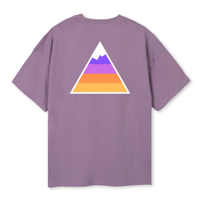 OVERSIZESKUTANTEE Purple Oversized Tee.