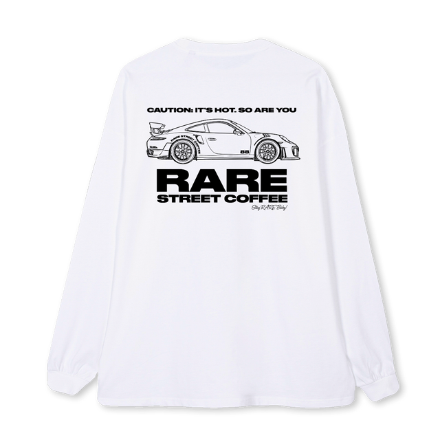 LONGSLEEVERSC White Oversized LS Tee.