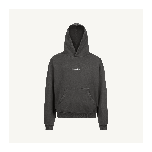 TAN Hoodie Sample Vintage Black Oversized Hoodie.