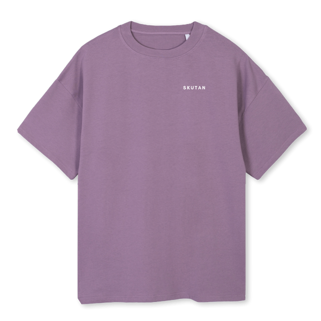 OVERSIZESKUTANTEE Purple Oversized Tee.