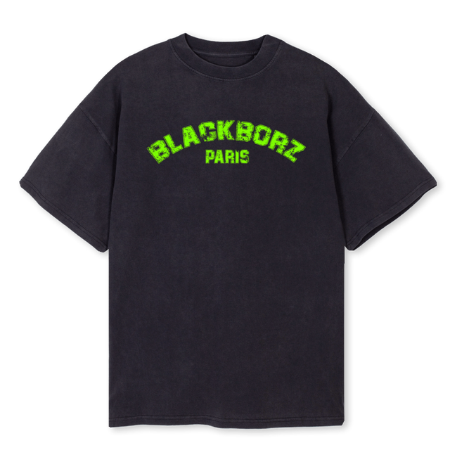 BBPARIS Vintage Black Oversized Tee.