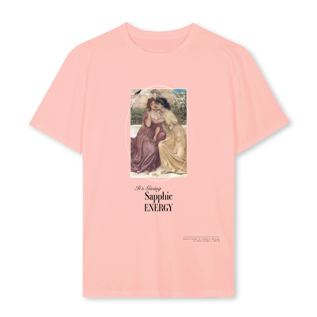 SAPPHICPI Pink Clay Regular Tee.