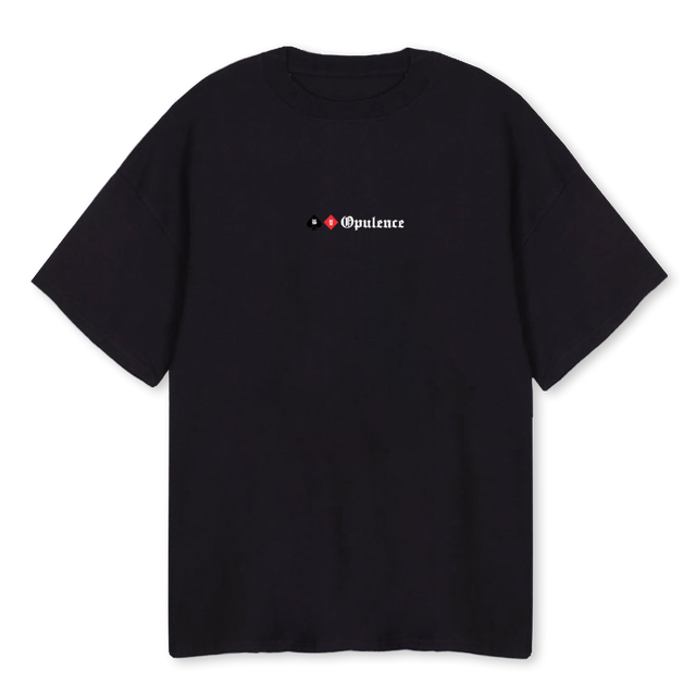 CARDOTBLK Black Oversized Tee.