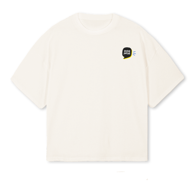 HOT PEOPLE EAT GF Vintage White Oversized Boxy Tee.