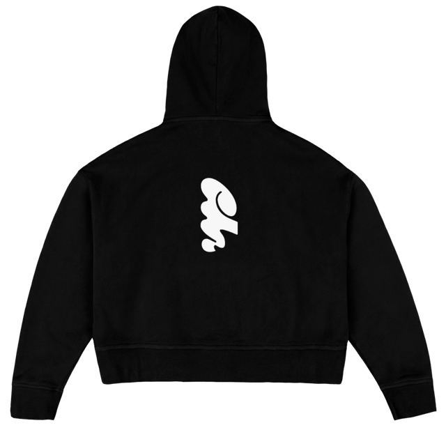 ELU Black Oversized Boxy Hoodie.
