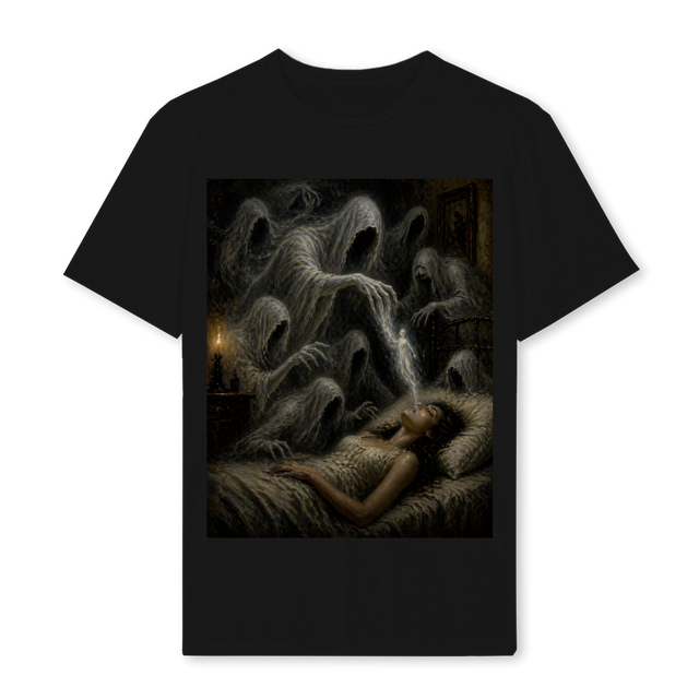 SNATCHED Black Regular Tee.
