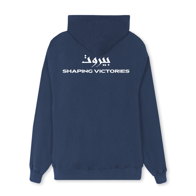 MERCURYSAMPLENINETEE Navy Blue Regular Hoodie.