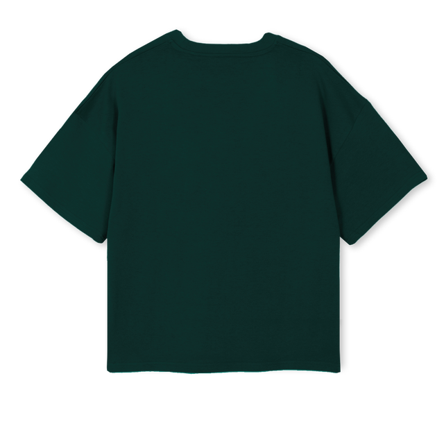 ONESIXFOURETEE Wild Green Oversized Boxy Tee.