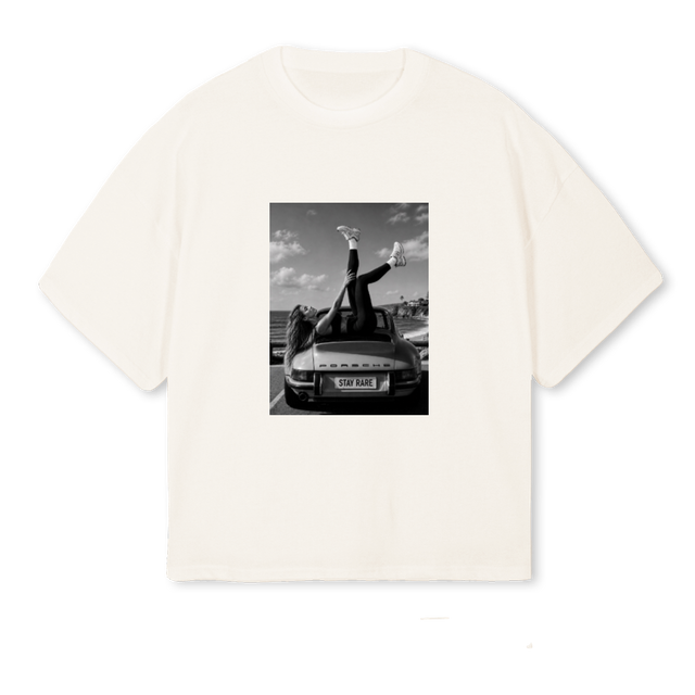 STAYRARE_VW Vintage White Oversized Boxy Tee.