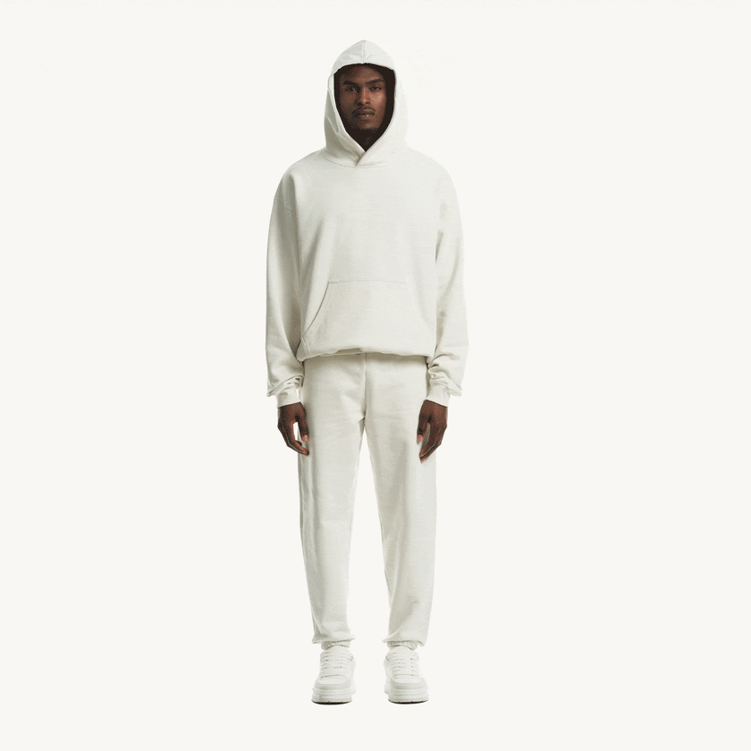 Expensive White Hoodie