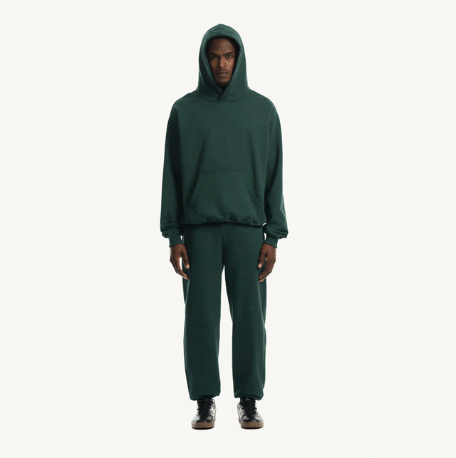 Oversized hoodie and sweatpants on sale