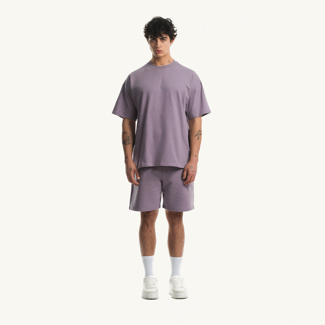 Purple Oversized Tee. – WATC STUDIO Purple Oversized Tee. – WATC STUDIO