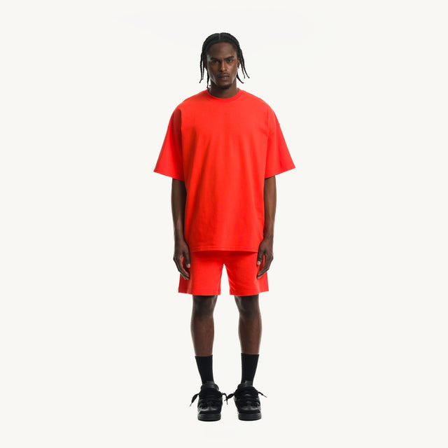 Hot Orange Oversized Tee.