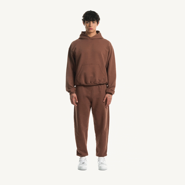Vintage Brown Relaxed Sweatpants.