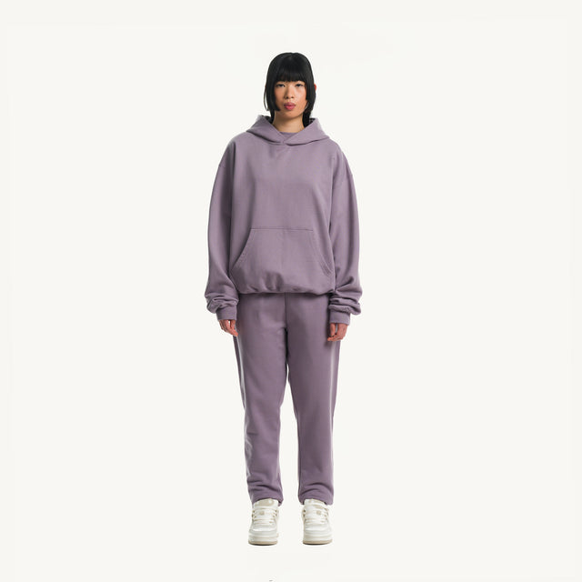 Purple Oversized Hoodie.